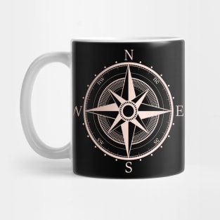 Rose Gold Compass Mug